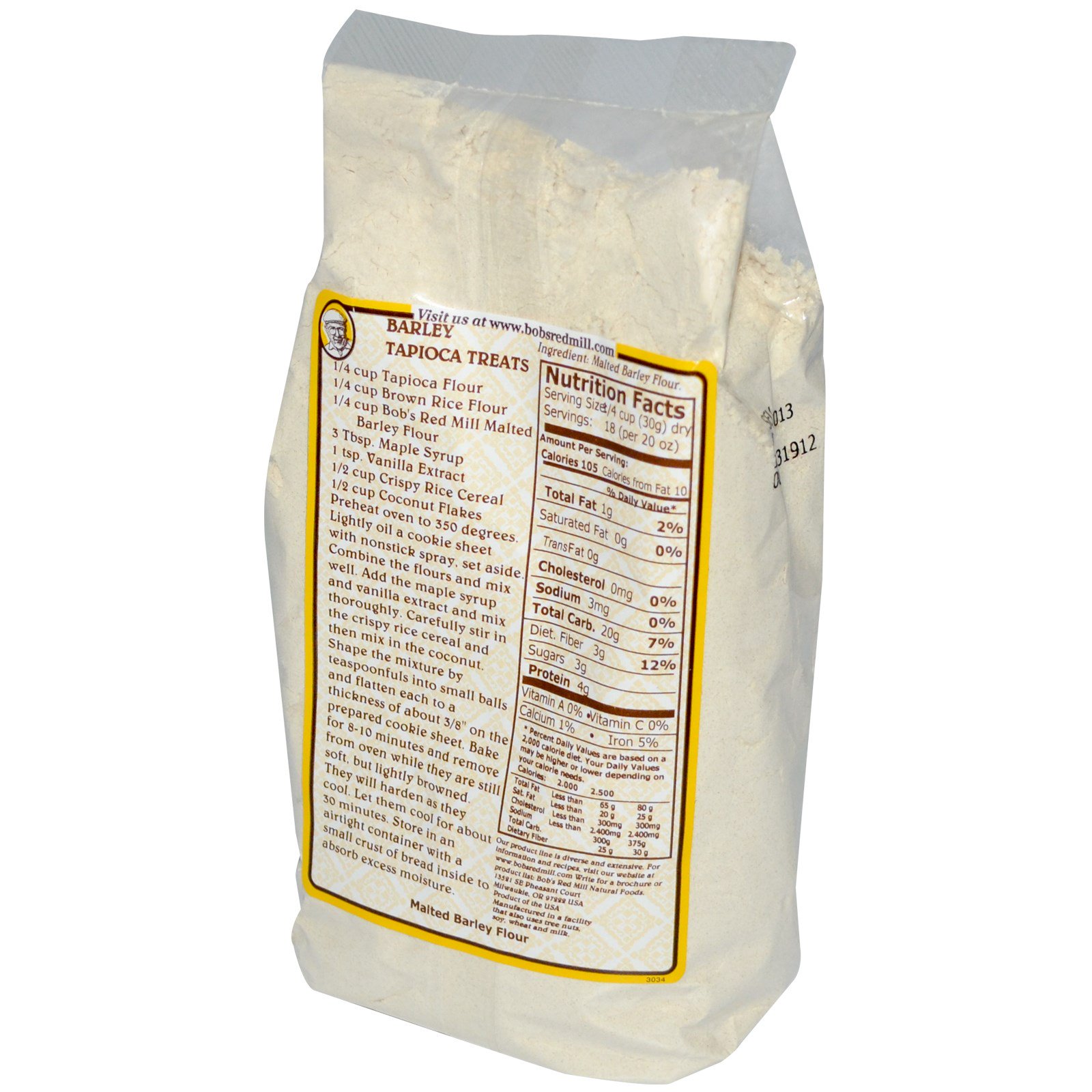 Bob's Red Mill, Malted Barley Flour, 20 oz (567 g) iHerb