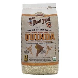 Отзывы о Бобс Рэд Милл, Organic Whole Grain Quinoa, 16 oz (453 g)