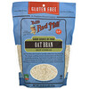 Bob's Red Mill, Oat Bran Hot Cereal, warmes Haferkleie-Müsli, glutenfrei, 454 g (16 oz.)