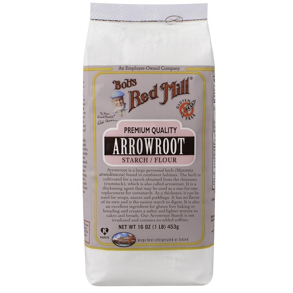 Bob's Red Mill, Arrowroot Starch / Flour                            , 16 oz (453 g) (Discontinued Item) 