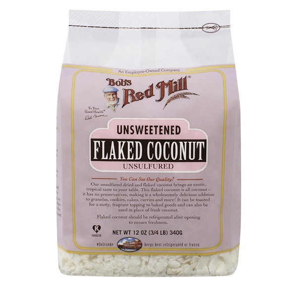 Bob's Red Mill, Flaked Coconut, Unsweetened, 12 oz (340 g) iHerb