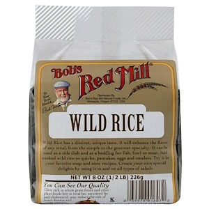 Отзывы о Бобс Рэд Милл, Wild Rice, 8 oz (226 g)