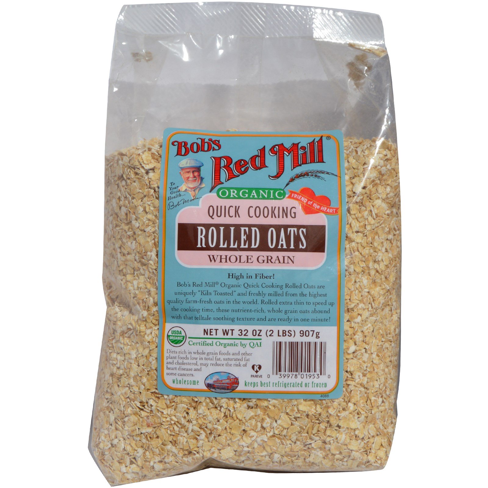 Bobs Red Mill Quick Cooking Oats Nutrition – Runners High Nutrition