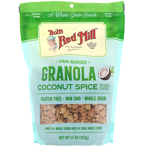 Отзывы о Бобс Рэд Милл, Pan-Baked Granola, Coconut Spice, 11 oz (312 g)