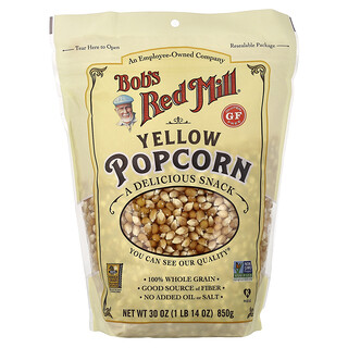 Bob's Red Mill, Yellow Popcorn, 850 g (30 oz)