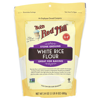 Bob's Red Mill, Mąka z białego ryżu, 680 g