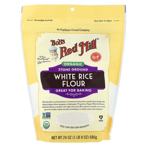 Bob's Red Mill, Weißes Reismehl, glutenfrei, 680 g