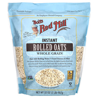 Bob's Red Mill, Instant havregryn, fullkorn, 907 g