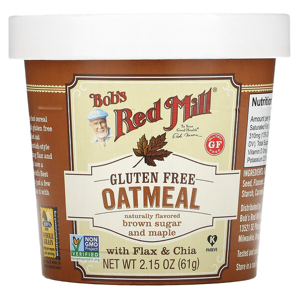 Oatmeal Cup, Brown Sugar and Maple, 2.15 oz (61 g)