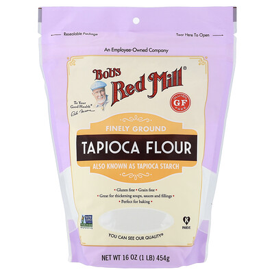 Bob's Red Mill, Tapioca Flour, 1 lb (454 g)
