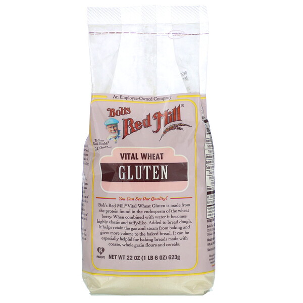 Bob's Red Mill, Vital Wheat Gluten Flour, 22 oz (623 g) - iHerb