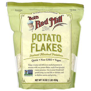 Bob's Red Mill, Perunahiutaleet, pikaperunamuusi, 454 g