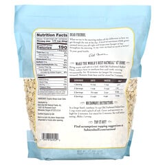 Bob's Red Mill, Organic Old Fashioned Rolled Oats, Whole Grain, 32 oz ...