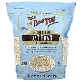 Bob's Red Mill, High Fibre Oat Bran Hot Cereal, 40 oz (1.13 kg)