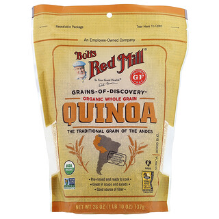 Bob's Red Mill, Quinoa complet biologique, Sans gluten, 737 g