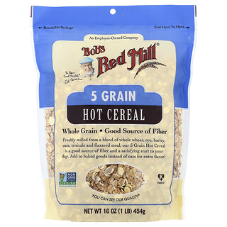 Bob's Red Mill, Cereal caliente de 5 cereales, 454 g (16 oz)