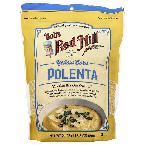 Bob's Red Mill, Yellow Corn Polenta, Polenta mit gelbem Mais, 680 g (24 oz.)