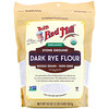 Bob's Red Mill, Organic Dark Rye Flour, Whole Grain, 20 oz (567 g)