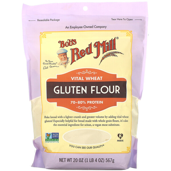 Bob's Red Mill‏, Vital Wheat Gluten Flour, 20 oz (567 g)