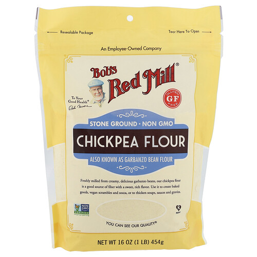 Bob's Red Mill Gluten Free Chickpea Flour, 1 lb (454 g)