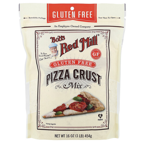Bob's Red Mill, Pizza Crust Mix, Pizzateigmischung, glutenfrei, 454 g (16 oz.)