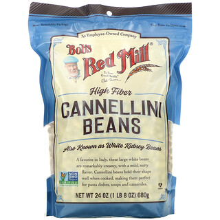 Bob's Red Mill, Cannellini Beans, 24 oz (680 g)