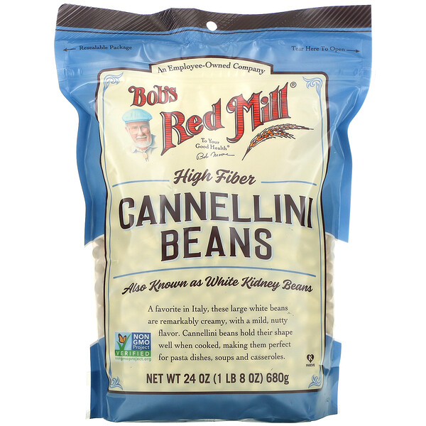 Bob's Red Mill‏, Cannellini Beans, 24 oz (680 g)