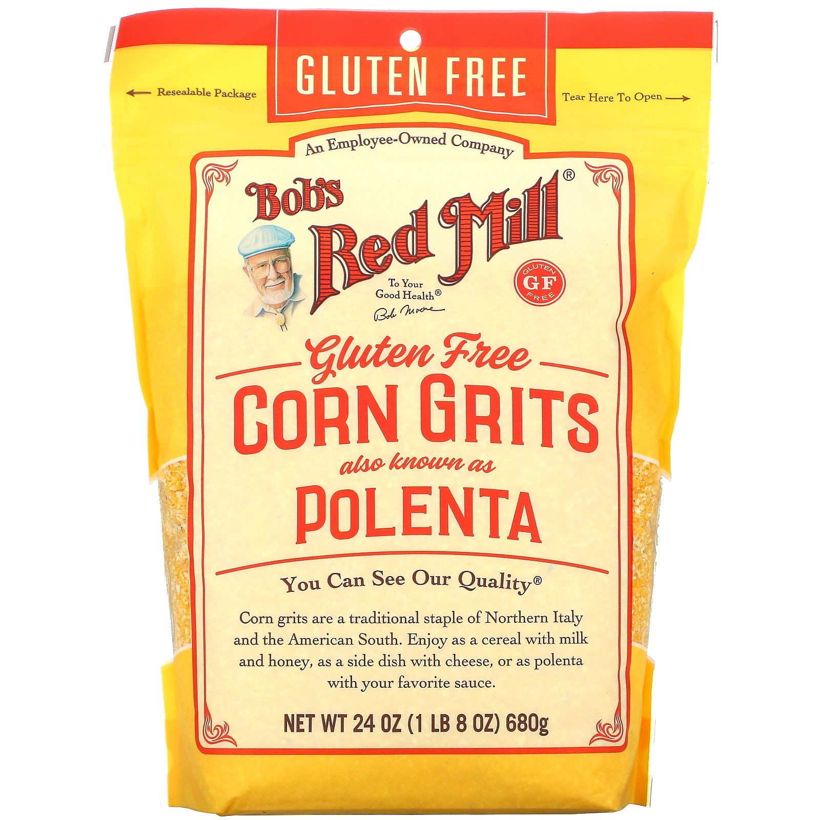 Bob S Red Mill Corn Grits Oz G Iherb