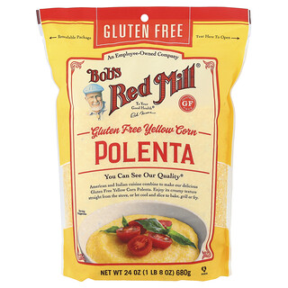 Bob's Red Mill, Mămăligă galbenă de porumb fără gluten, 680 g (24 oz)