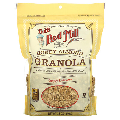 Bob's Red Mill Honey Almond Granola, 12 oz ( 340 g)
