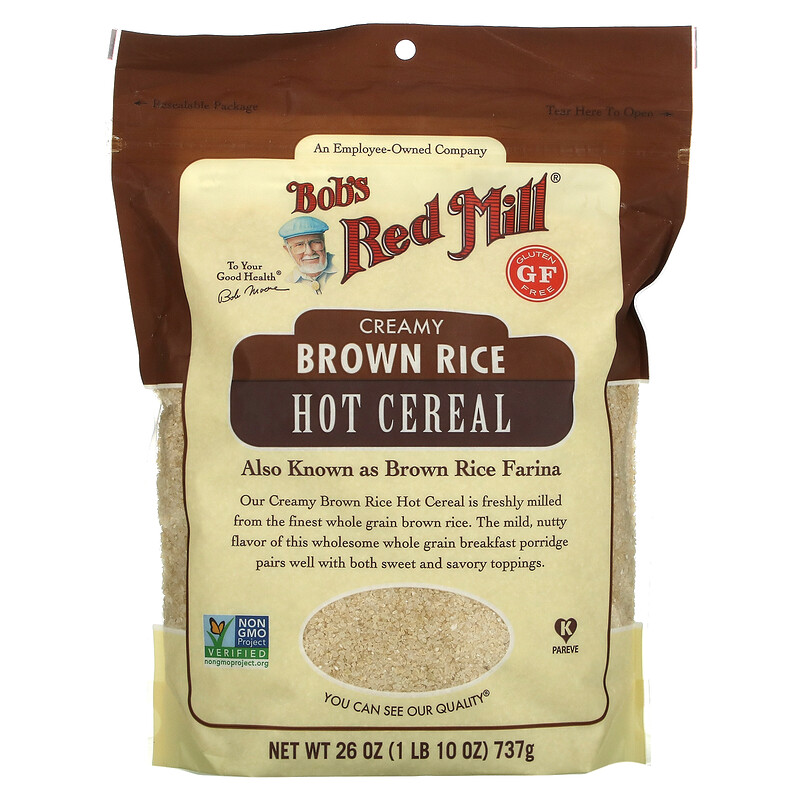 Bob's Red Mill, Creamy Brown Rice Hot Cereal, 26 oz ( 737 g) iHerb