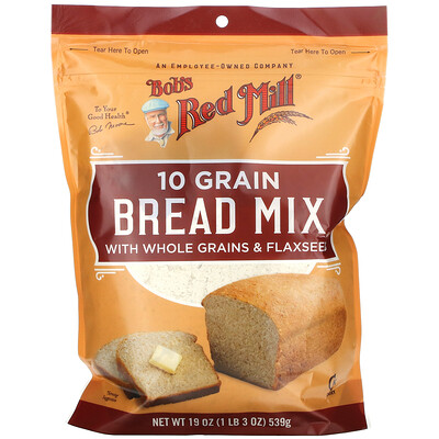 Bob's Red Mill 10 Grain, Bread Mix, 19 oz (539 g)