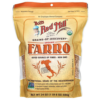 Bob's Red Mill, Farro orgánico, 680 g (24 oz)