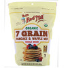 Organic 7 Grain Pancake & Waffle Mix, Whole Grain, 24 oz (680 g)