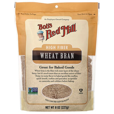 Bob's Red Mill, Wheat Bran, 8 oz (227 g)