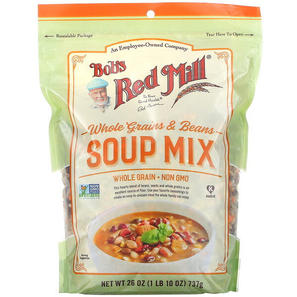 Bob's Red Mill‏, Whole Grains & Beans Soup Mix, 26 oz ( 737 g)