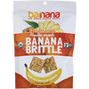 Barnana, Turrón de banana crujiente orgánico, galleta de jengibre, 3.5 oz (100 g)