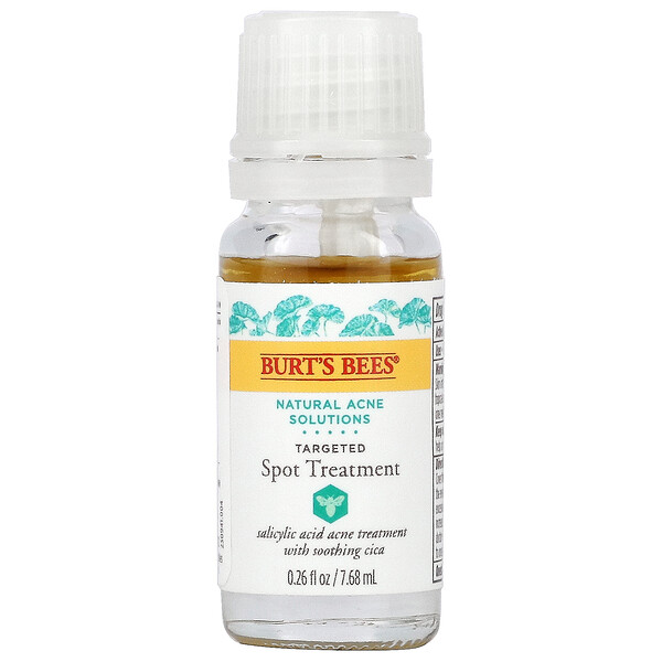 Burt's Bees‏, Natural Acne Solutions, Targeted Spot Treatment, 0.26 fl oz (7.68 ml)