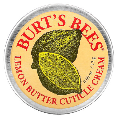 Burt's Bees Крем для кутикулы с лимонным маслом, 17 г (0,60 унции)