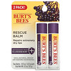 Burt's Bees‏, Rescue Balm, Elderberry, 2 Pack, 0.15 oz (4.25 g) Each