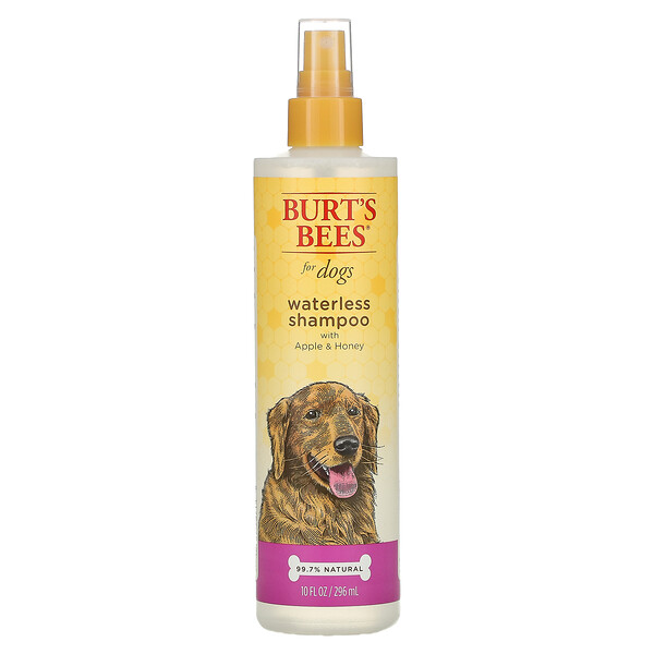 Waterless Shampoo for Dogs with Apple & Honey, 10 fl oz (296 ml)