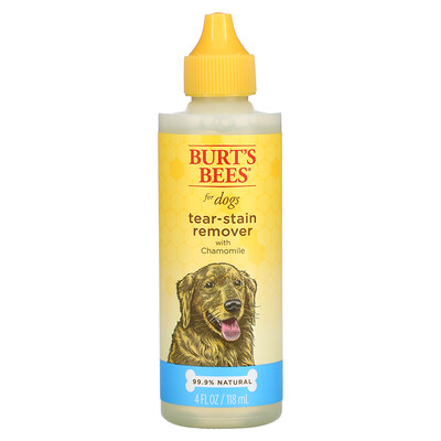 Burt's Bees Tear-Stain Remover for Dogs with Chamomile 4 fl oz (120 ml)