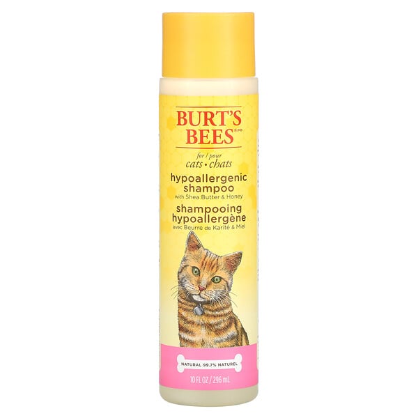 Hypoallergenic Shampoo for Cats with Shea Butter & Honey, 10 fl oz (296 ml)