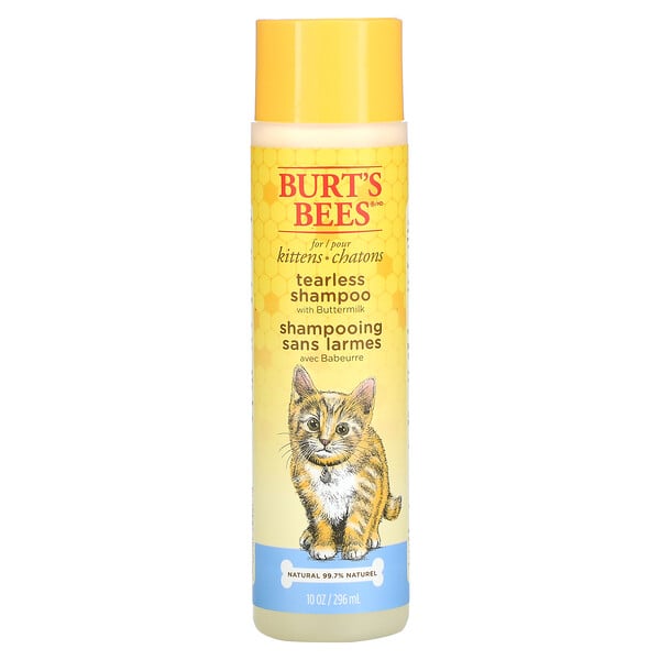 Burt's Bees‏, Tearless Shampoo for Kittens with Buttermilk, 10 fl oz (296 ml)