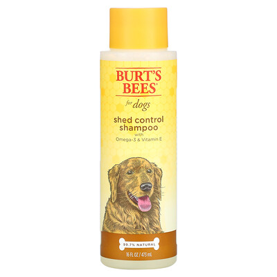 Купить Burt's Bees Шампунь для собак с омега-3 и витамином E, 473 мл (16 жидк. Унций)