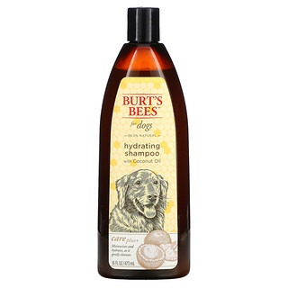 Burt's Bees, Care Plus+, Hydrating Shampoo for Dogs with Coconut Oil, 16 fl oz (473 ml)