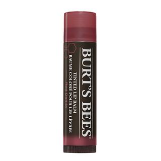 Burt's Bees, Тонирующий бальзам для губ, красный георгин, 4,25 г (0,15 унции)