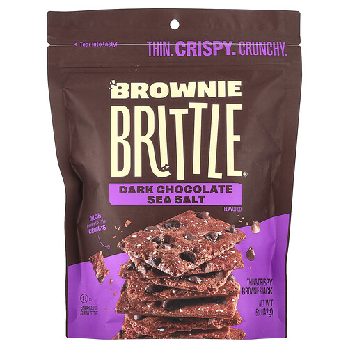 Sheila G's, Brownie Brittle®, Dark Chocolate Sea Salt, 5 oz (142 g)