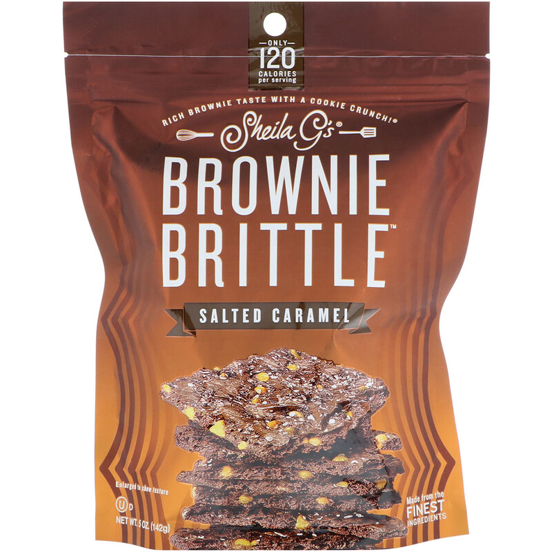 Sheila G's, Brownie Brittle, Salted Caramel, 5 oz (142 g) iHerb