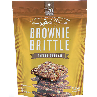 Sheila G's Brownie Brittle, ирис, 5 унций (142 г)